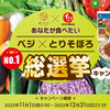 【懸賞情報】石井食品 あなたが食べたいベジ×とりそぼろNo.1総選挙キャンペーン
