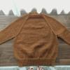 「ふつうのセーター ぐるぐる」を編みました&二目ゴム編み止めを（急に）克服