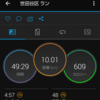 在宅勤務でジョグ10km x 2