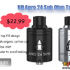  Will You Choose It? $22.99 UD Apro 24 Sub Ohm Tank