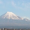 今朝の富士山