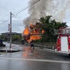 夜だるま速報/【火事情報】富山県富山市田畑付近 住宅民家建物から火の手あがる火災