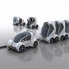 MITが開発中の折りたたみ式電気自動車の事。