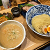 つけ麺竹川 鶏担々つけ麺 中 ＆ チャーシュー ＆ 味玉 ＆ 日本酒