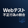 Webテストにおける不正行為の割合と、企業が取るべき対応策とは？