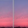 ”なでしこ色の夕焼け”＆”スぺゴジ”　写浮図３D2種