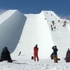 高鷲スノーパーク　レギュラーパイプ地区予選中