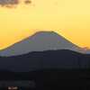 今夕の富士山(2012/01/02)