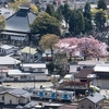 富士急行　下吉田駅辺り