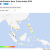 留学前に知っておきたい！東南アジアの危険都市ランキング 2018年度（11月30日現在、NUMBEO調べ）