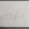 幼稚園児の子どもが白地図にハマっている。県名を書き込むのが楽しいらしい🗾