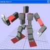  ロボットシミュレータでポージング