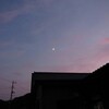 昨夜の月