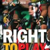 子供達に銃よりスポーツを(カヴはRight To Playのアスリート大使＆英国発、フランドル地方チャリティライドツアー)