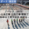 【株式銘柄分析】ノバック NOVAC（5079）～土木工事 公共工事 建築工事 50年以上黒字経営 高配当～