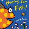 いろいろな形や色のお魚がたくさん  Lucy Cousinsさんによる『Hooray for Fish!』のご紹介