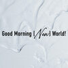 BURNOUT SYNDROMES の新曲 Good Morning [New] World! 歌詞