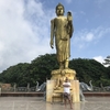 【空が近すぎる】ミャンダチと超過酷な山道を登り頂上にある神秘的なお寺に行ってきた【最後のサムイ島①】