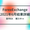 ForexExchange 2021年6月結果詳細