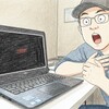 😱 ノートPCの突然のブラックアウト！中古Windows10の悲鳴？