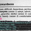 いただいたブコメから、有益な追加情報ならびに参考書＆ "if awkward" について調べてわかったこと