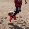私が好きな息子のボールさばき