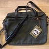 仕事用にFILSON RUGGED TWILL ORIGINAL BRIEFCASE：11070256を購入