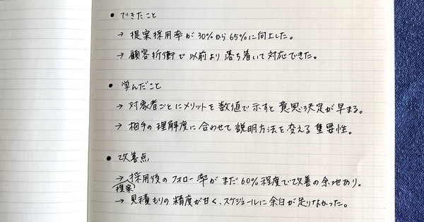 見える成長は武器になる。「成長のジャーナル」で未来の自分に投資する方法