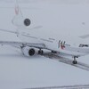 日曜日 過去空…2002年正月大雪の名古屋空港