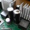 VL300/G起動せず-2 マザーボード電解コンデンサー交換