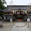 ◆「茅の輪くぐり」の後は、「ながいき蕎麦」の様子（千葉県白子町・長生村）