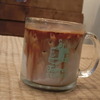 築地の「ターレットコーヒー」でアイスラテ。
