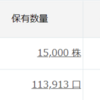 今週の含み損益（10月5週目）