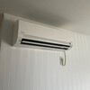 寝室のエアコン：無事設置
