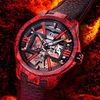 Ulysse Nardin Skeleton X Magma Carbon Replica Watches For Father's Day