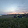 原付で北海道キャンプに行く７　苫小牧の朝焼け、ゴリラの悲鳴、山わさび塩ラーメン