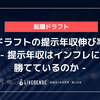 転職ドラフトの提示年収伸び率推定 - 提示年収はインフレに勝てているのか -