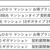 「色のついていない物コストダウン」光通信料代　２０２５年５月時点＠関西地域　マンションタイプ　最安値は変わらず、１０Gｂｐｓは下落中