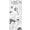 4コママンガ 鍋のきのこ☆