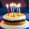 6歳（60才）のお誕生日ケーキ