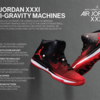 Air Jordan XXXI Anti-Gravity Machines UNVEILED Black Red White Shoes