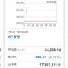 今日は下げたなぁ…