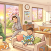 グランパのイクジジ　子供の睡眠