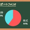 伝統的ポートフォリオ!!株式60債券40[画像で簡単に分かりやすく解説]