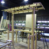 作るというより建てる？