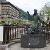 下呂温泉にある林羅山の銅像