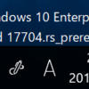 Windows 10 Build 17704でました。