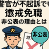 不起訴の警官を懲戒免職　静岡県警はなぜ公表せず？