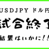 【FX ドル円】USDJPYテクニカルに従った結果