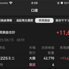 【速報】本日の実績：＋11,692円